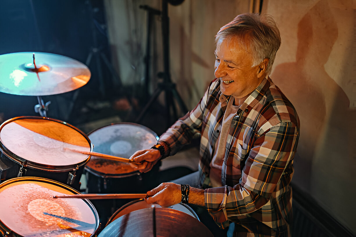 leren drummen op latere leeftijd